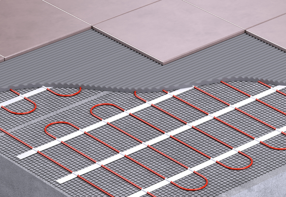 What is electric underfloor heating?