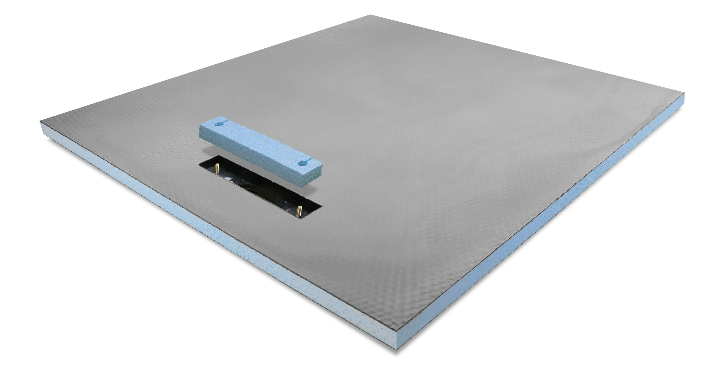 ProWarm™ Wetroom Shower Tray (Linear 300 End Drain)