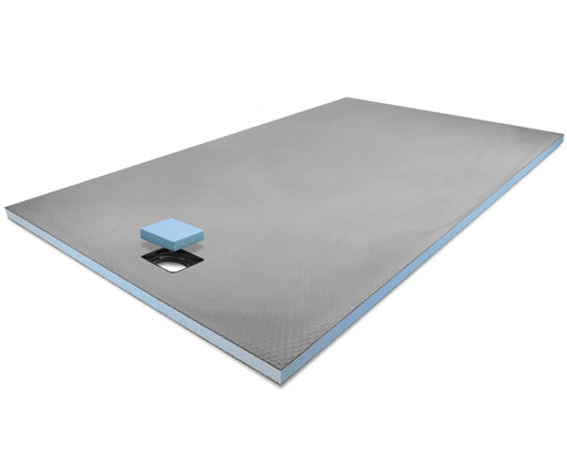 ProWarm™ Wetroom Shower Tray (Square End Drain)