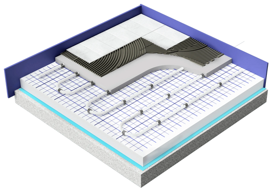 Warmup Clypso High Output Water Underfloor Heating Kit