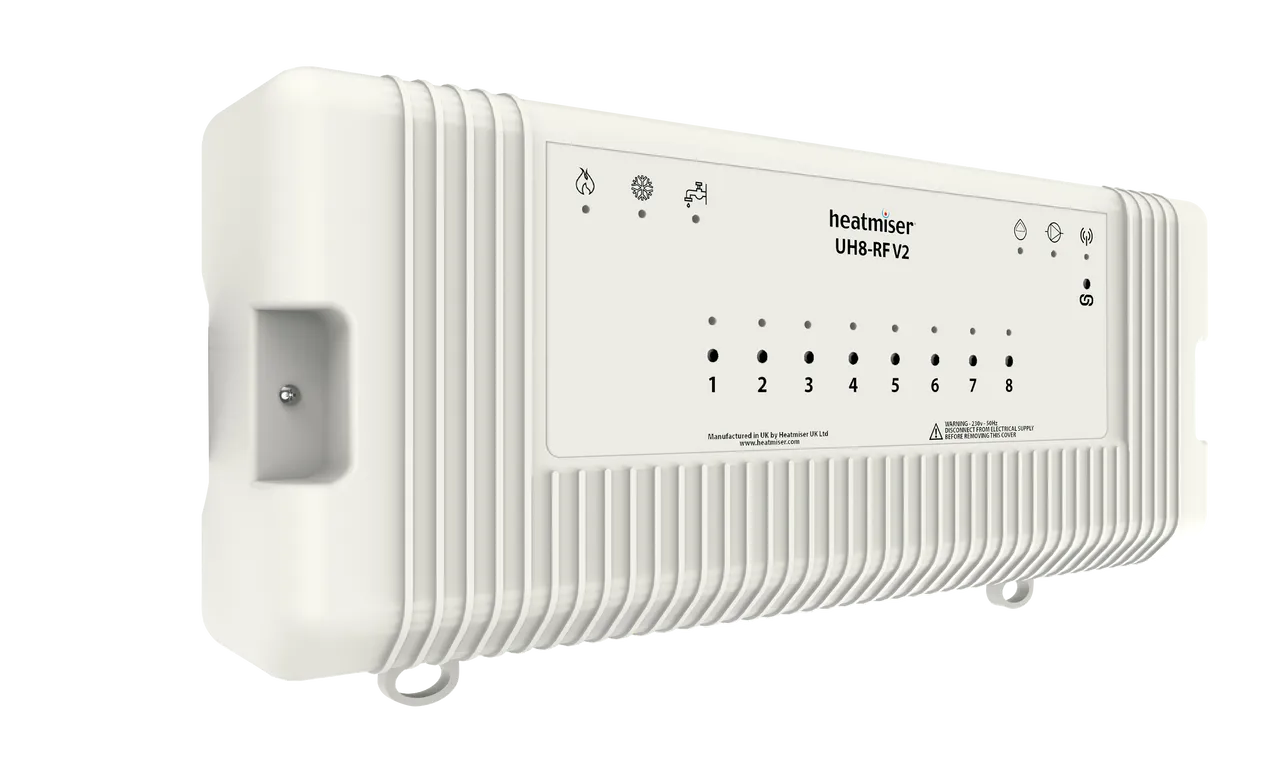 Heatmiser UH8-RF Wiring Centre - 8 Zone
