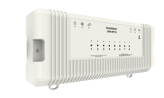 Heatmiser UH8-RF Wiring Centre - 8 Zone