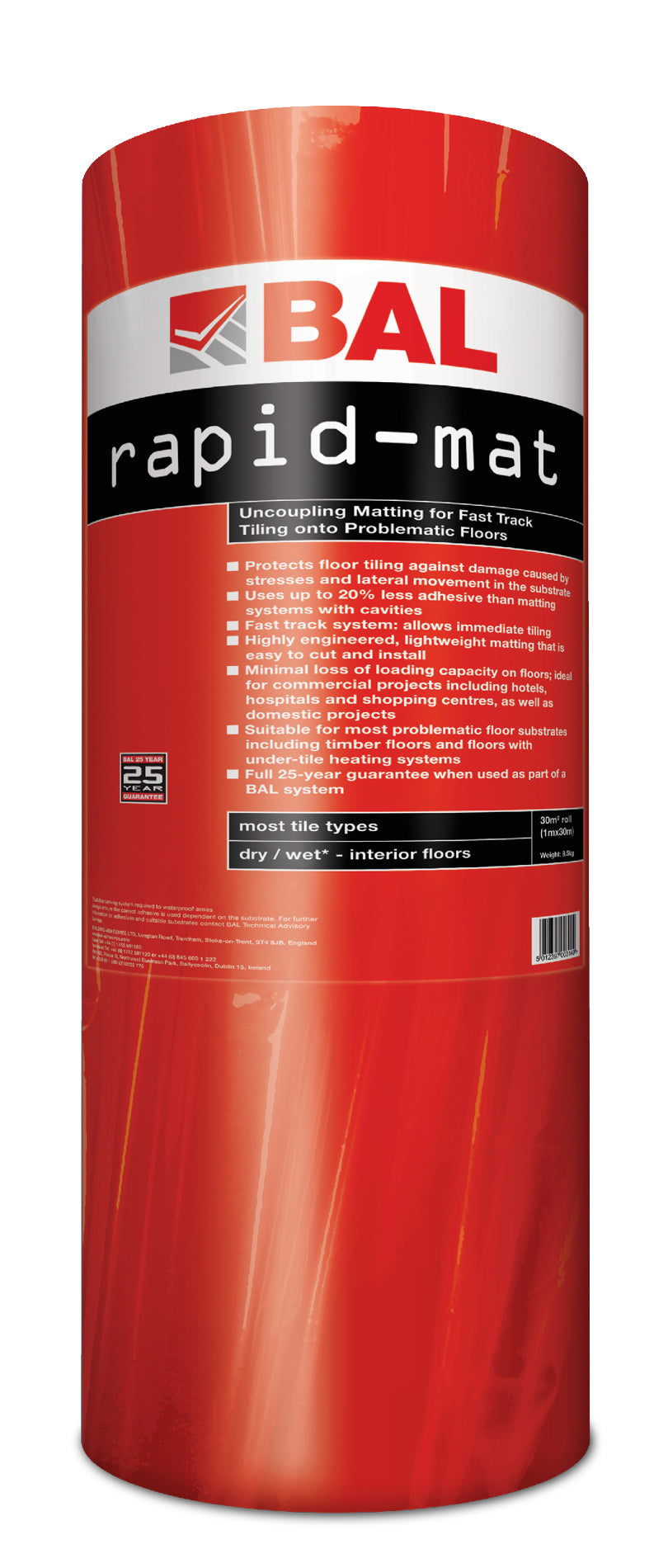 BAL Rapid Mat Uncoupling Membrane