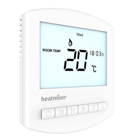 Heatmiser Slimline-W Programmable Thermostat V4