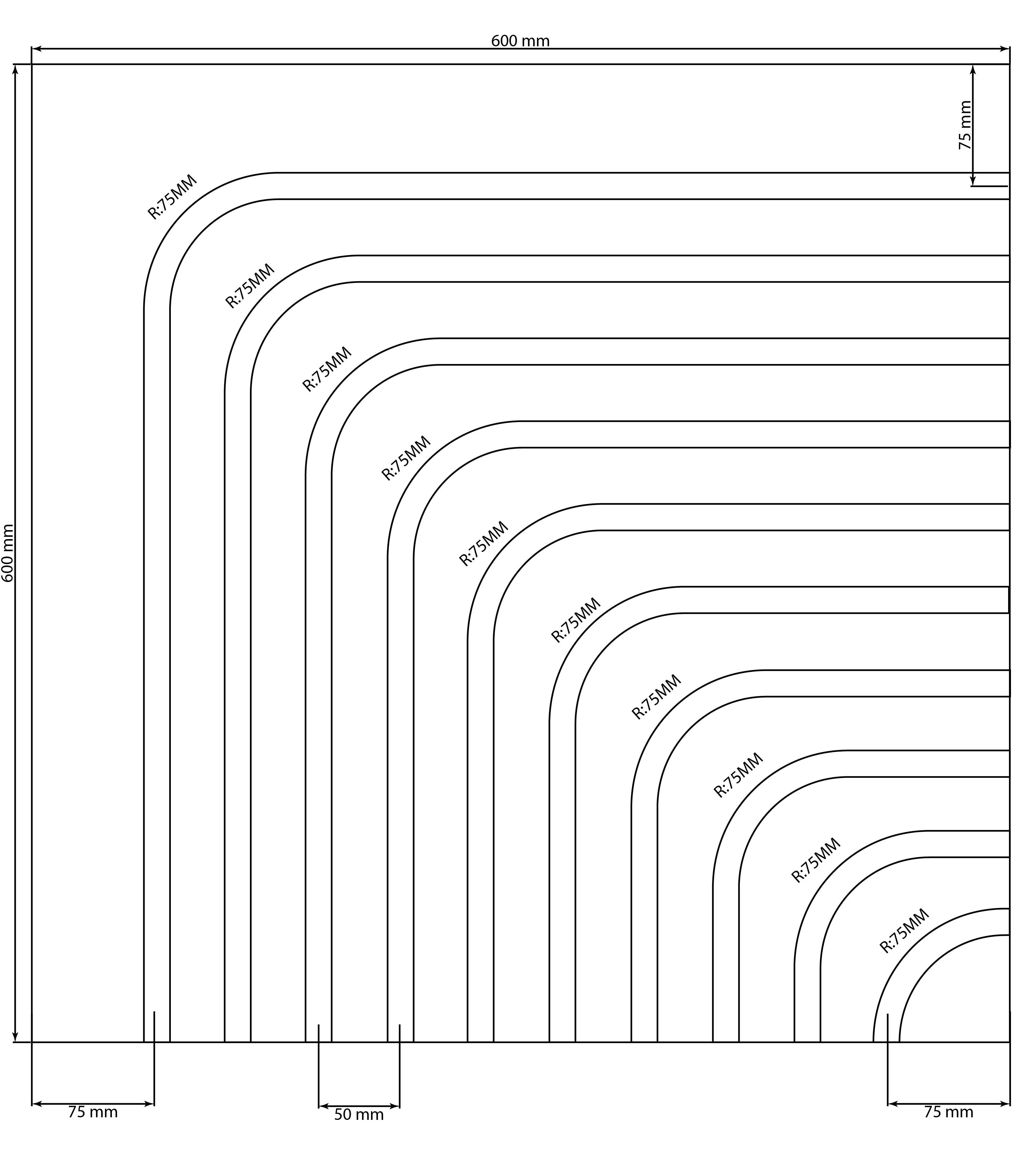 Curved Highway/Transition Panel