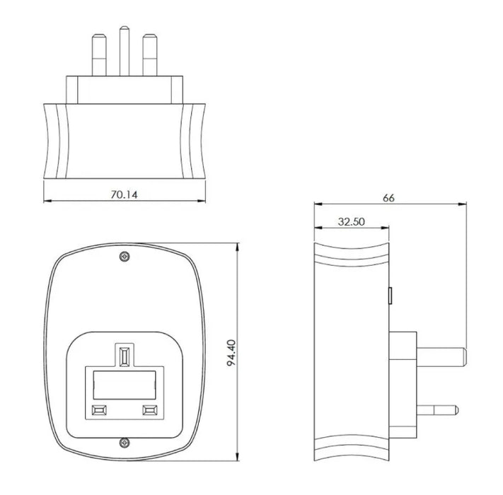 Heatmiser neoPlug Smart Plug - Underfloor Heating Direct