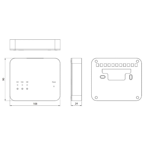 Heatmiser RF-SWITCH Wireless Receiver - Underfloor Heating Direct