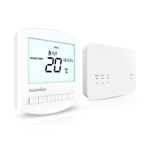 Heatmiser Slimline-RF Wireless Thermostat Kit - Underfloor Heating Direct