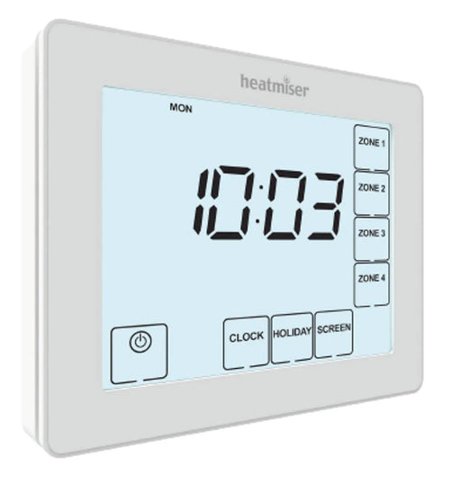 Heatmiser TM4 4-Channel Time Clock Programmer - Underfloor Heating Direct
