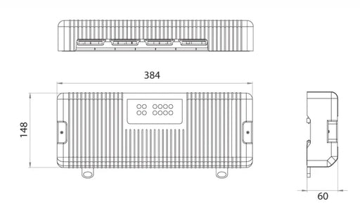 Heatmiser UH8-RF Wiring Centre - 8 Zone - Underfloor Heating Direct