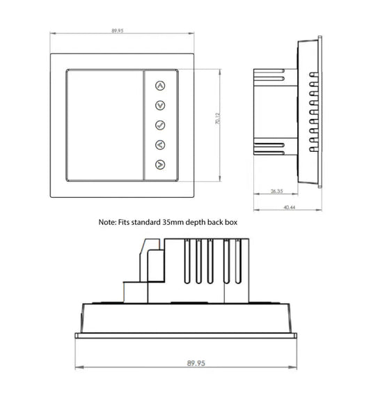 Heatmiser Edge Programmable Thermostat