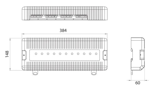 Heatmiser UH8 Wiring Centre - 8 Zone