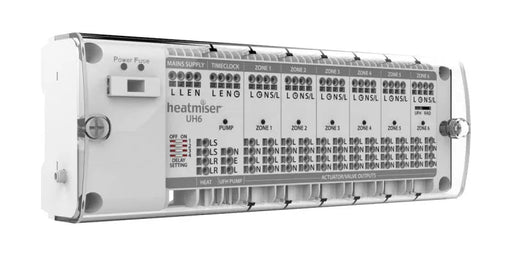 Heatmiser UH6 Wiring Centre - 6 Zone