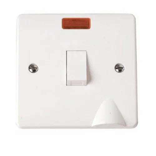 Scolmore Click Mode CMA023 Double Pole Switch Neon 20A