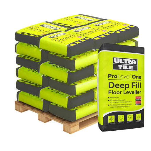 UltraTile ProLevel One Floor Leveller - Pallet 54 Bags - Underfloor Heating Direct