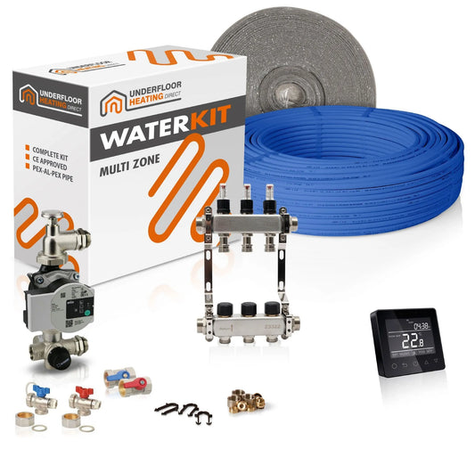 Water Underfloor Heating Multi Room Kit - Underfloor Heating Direct