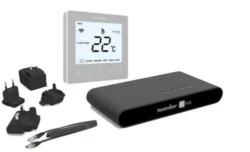 Heatmiser neoKit1 Smart Heating Thermostat & Hub Kit - Underfloor Heating Direct