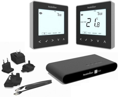 Heatmiser neoKit2 Smart Heating Thermostat & Hub Kit